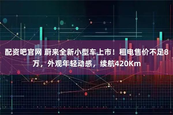 配资吧官网 蔚来全新小型车上市！租电售价不足8万，外观年轻动感，续航420Km